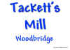 Tackett's Mills Sign